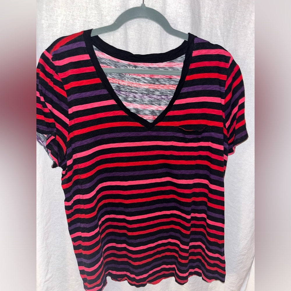 Torrid stripe t-shirt
